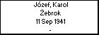 Jzef, Karol ebrok